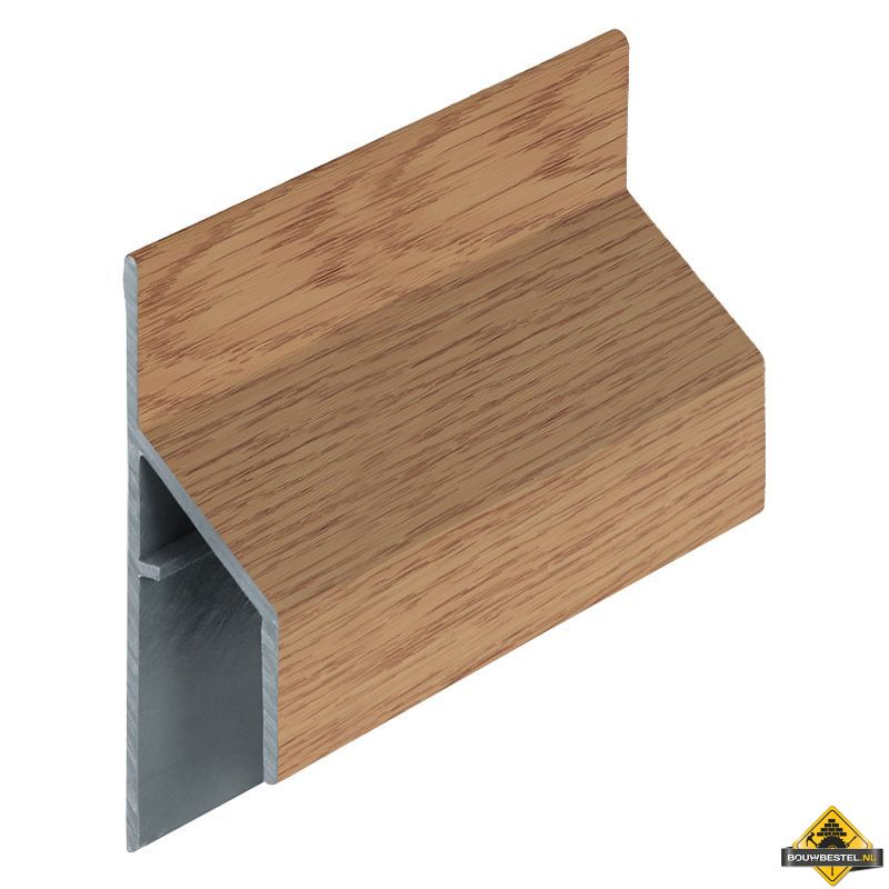 Trim/kraal aansluitprofiel 17mm Keralit Licht eiken - Classic (bestelnr. 2810)