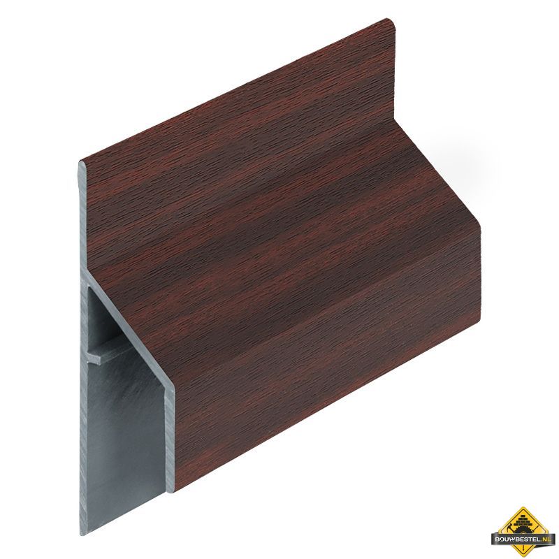 Trim/kraal aansluitprofiel 17mm Keralit Mahonie - Classic (bestelnr. 2810)