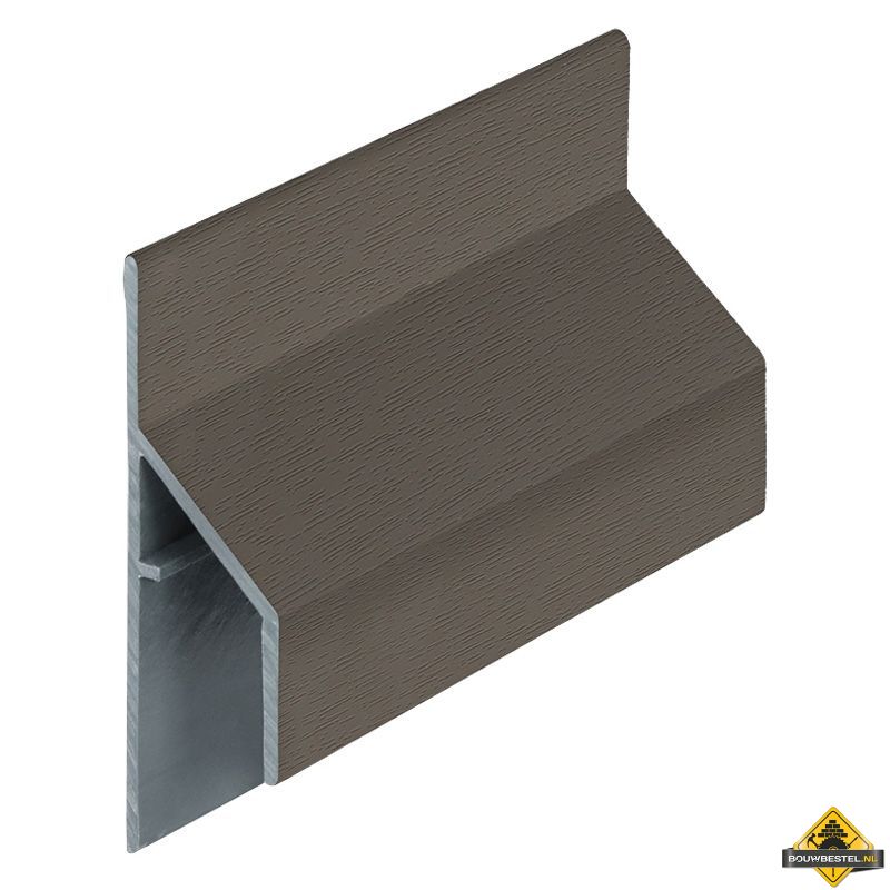 Trim/kraal aansluitprofiel 17mm Keralit Monumentengroen - Classic (bestelnr. 2810)