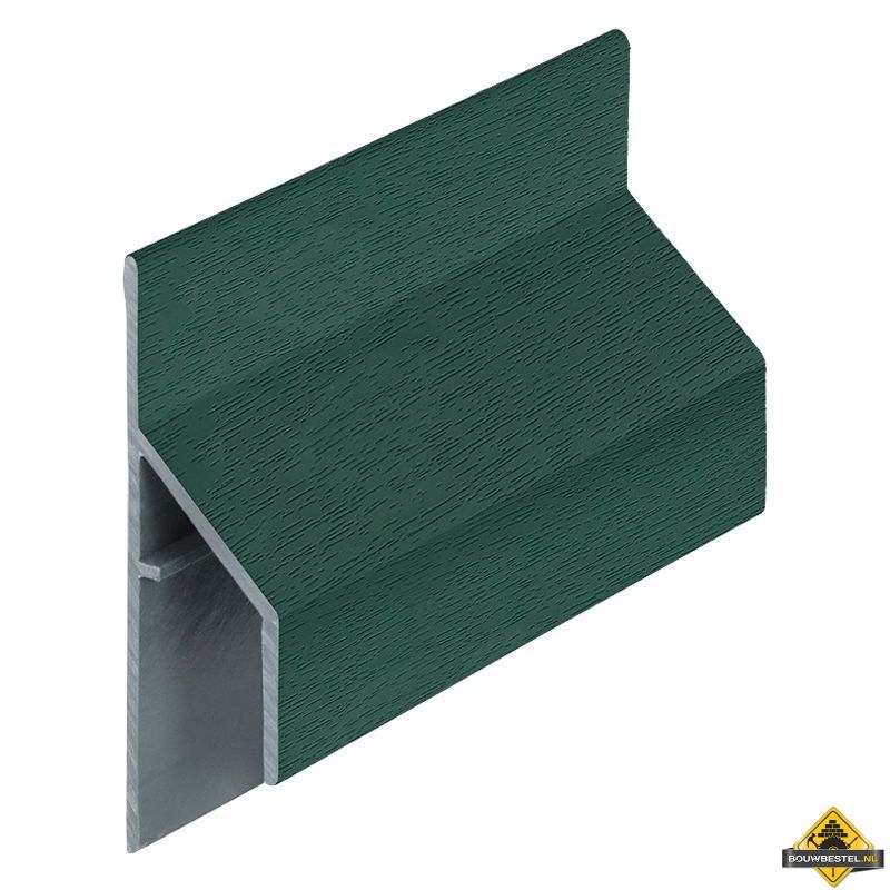 Trim/kraal aansluitprofiel 17mm Keralit Mosgroen - Classic (bestelnr. 2810)