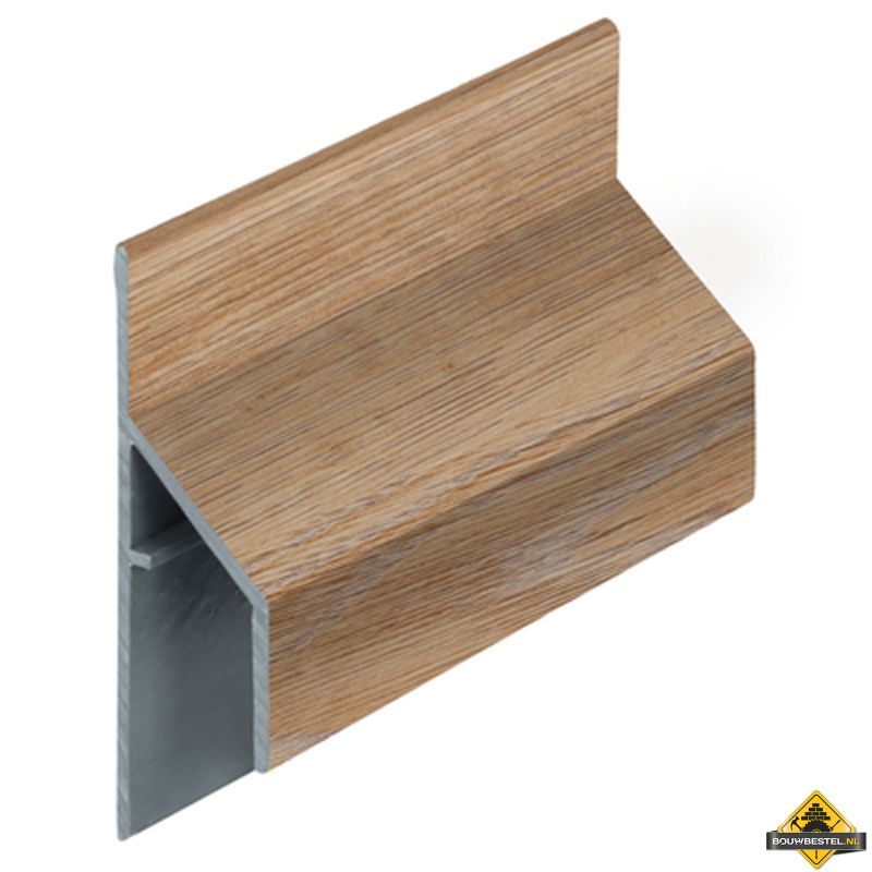 Trim/kraal aansluitprofiel 17mm Keralit Natuur eiken - Modern eiken (bestelnr. 2810)
