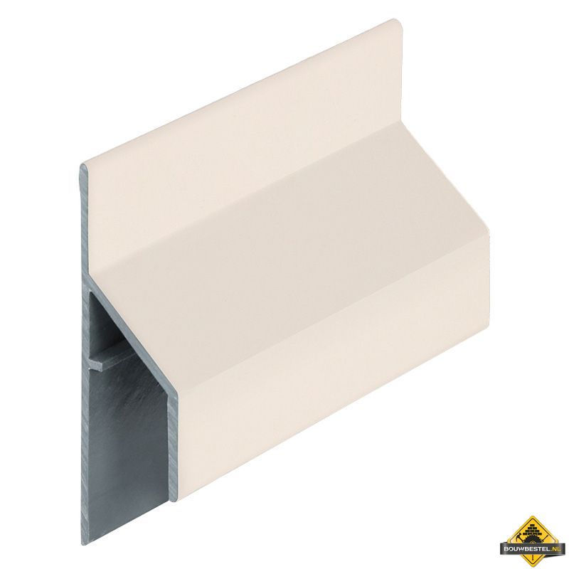 Trim/kraal aansluitprofiel 17mm Keralit Sandcream - Pure (bestelnr. 2810)