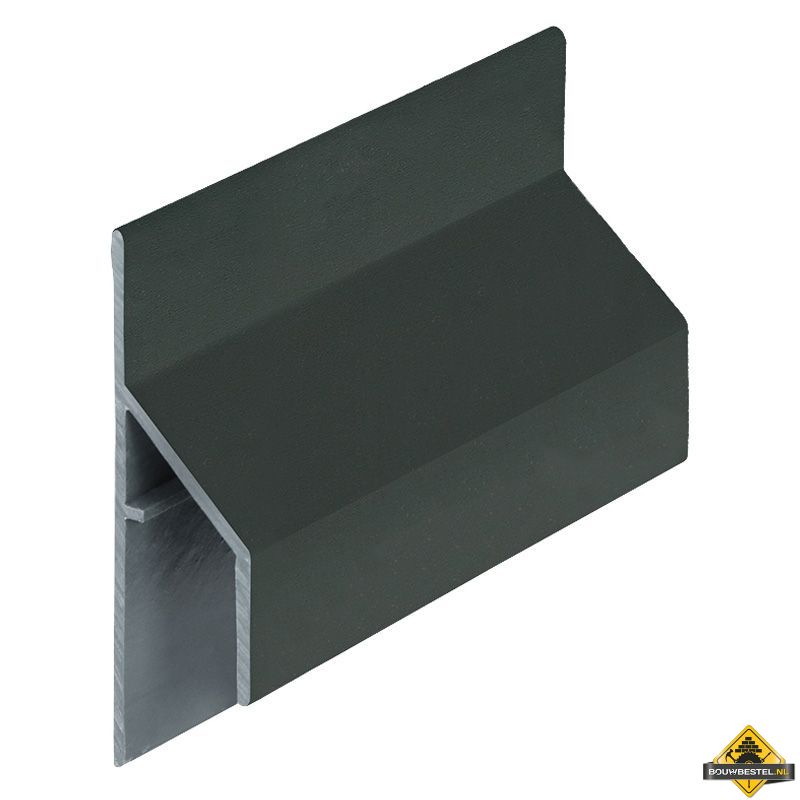 Trim/kraal aansluitprofiel 17mm Keralit Timbergreen - Pure (bestelnr. 2810)