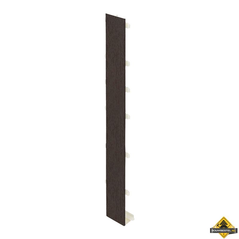 Tussenstuk 350mm Keralit dakrand Donkerbruin - Classic (bestelnr. 2848)