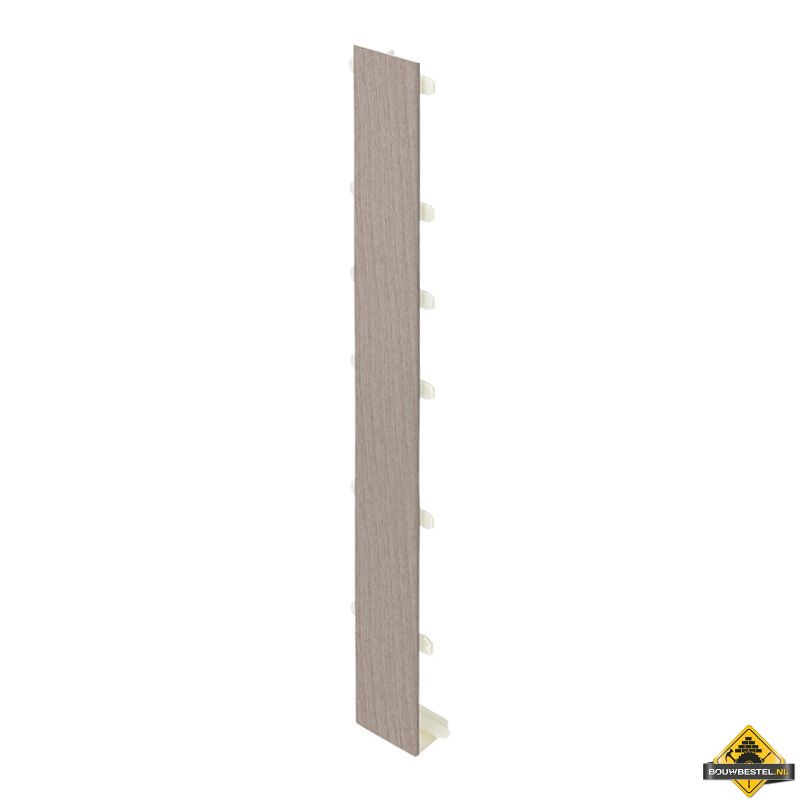 Tussenstuk 350mm Keralit dakrand Vergrijsd ceder - Classic (bestelnr. 2848)