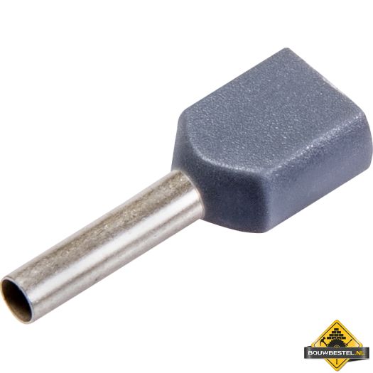 Twin-adereindhuls, geisoleerd 2 x 0,75 | 100 stuks