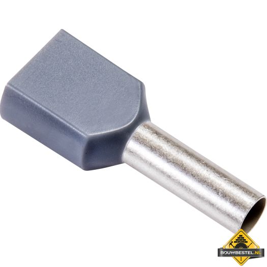 Twin-adereindhuls, geisoleerd 2 x 4,00 | 100 stuks