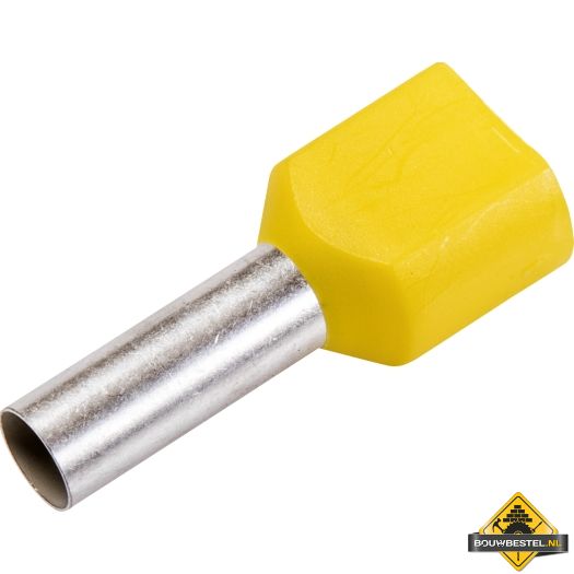 Twin-adereindhuls, geisoleerd 2 x 6,00 | 100 stuks