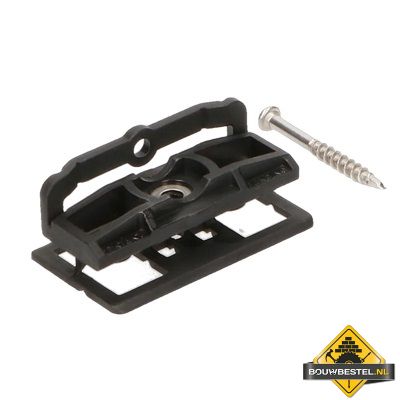 Twinson montageclips inclusief schroef kunststof (100 stuks)