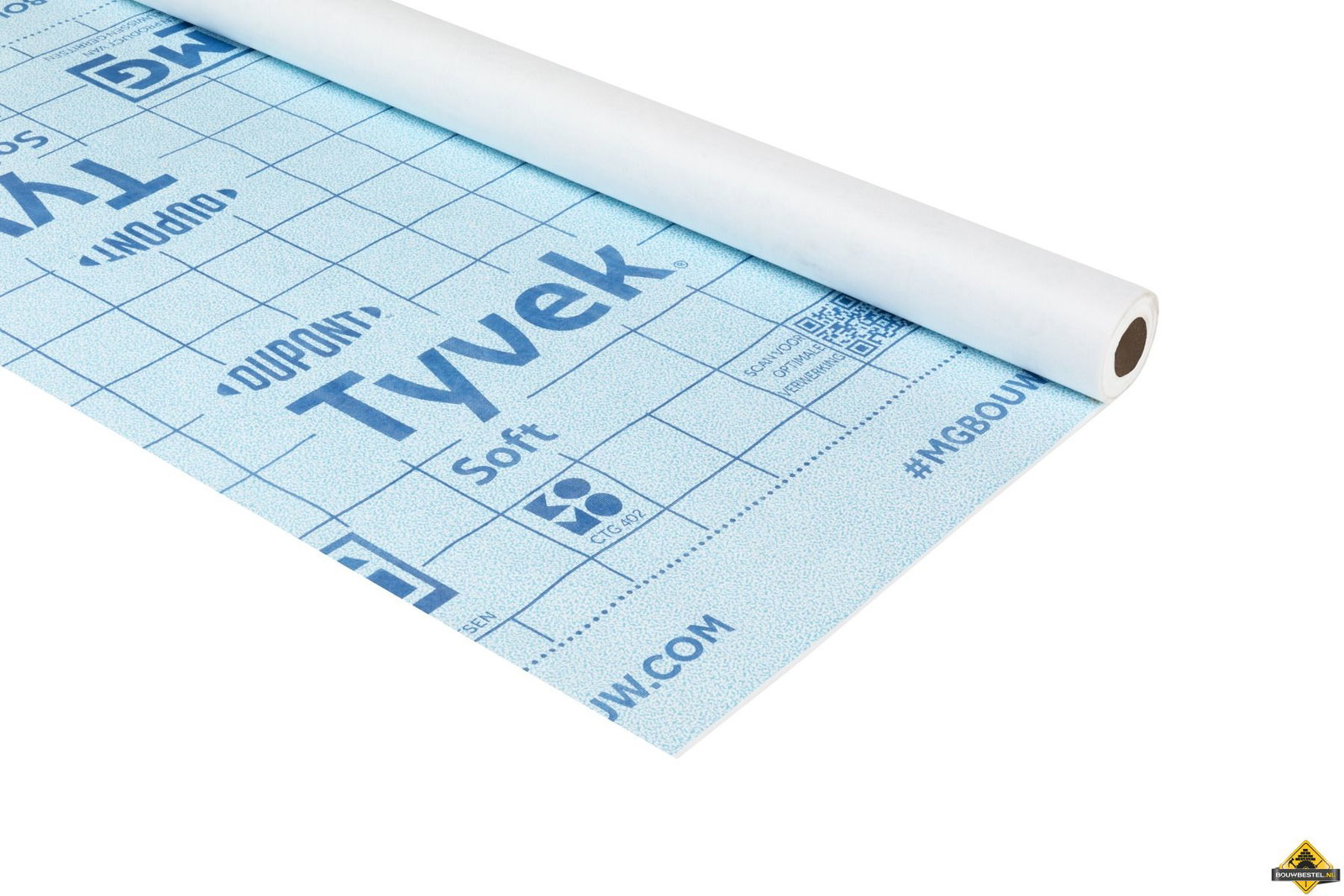 Tyvek Soft (Roofliner 2460) Folie 1500mm Dampopen Rol 50m1 (75 m2)