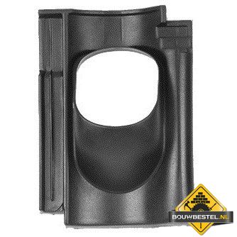 Ubbink Doorvoerpan OVH - Zwart - 131(110)mm 25-45 graden