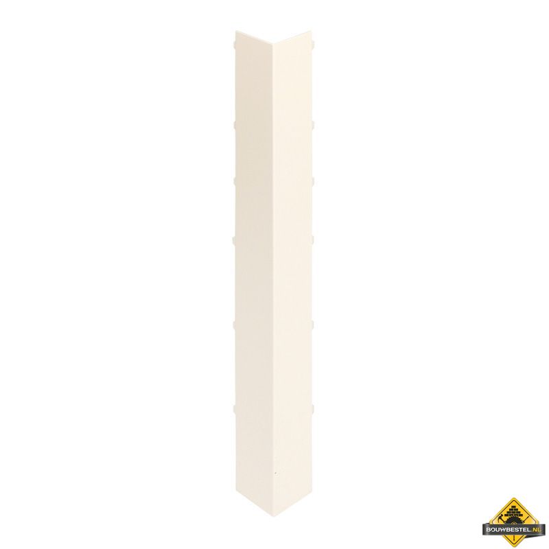 Uitwendig hoekstuk 350mm Keralit dakrand Crème - Classic (bestelnr. 2847)