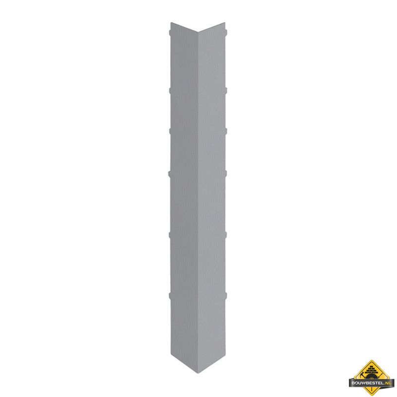 Uitwendig hoekstuk 350mm Keralit dakrand Grijs - Classic (bestelnr. 2847)