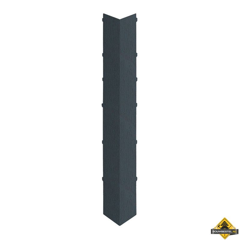 Uitwendig hoekstuk 350mm Keralit dakrand Monumentenblauw - Classic (bestelnr. 2847)