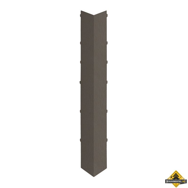Uitwendig hoekstuk 350mm Keralit dakrand Monumentengroen - Classic (bestelnr. 2847)