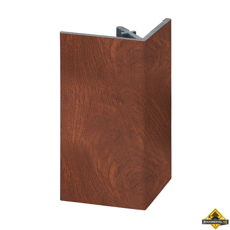 Uitwendig rechthoekprofiel Keralit 46x46mm Golden oak - Classic (bestelnr. 2812)