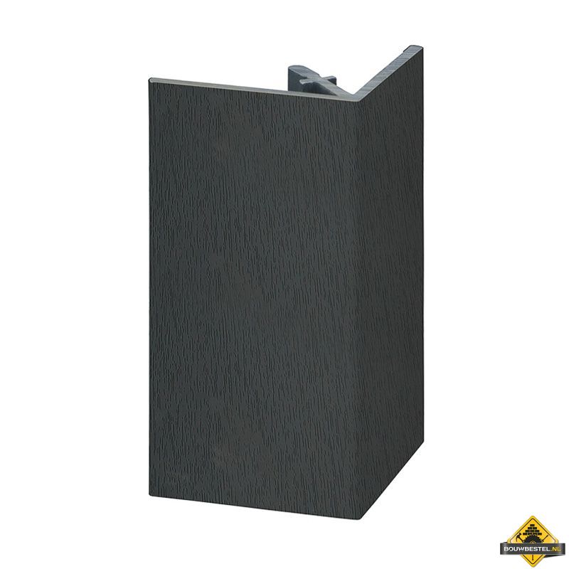 Uitwendig rechthoekprofiel Keralit 46x46mm Monumentengroen - Classic (bestelnr. 2812)
