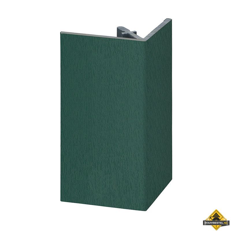 Uitwendig rechthoekprofiel Keralit 46x46mm Mosgroen - Classic (bestelnr. 2812)