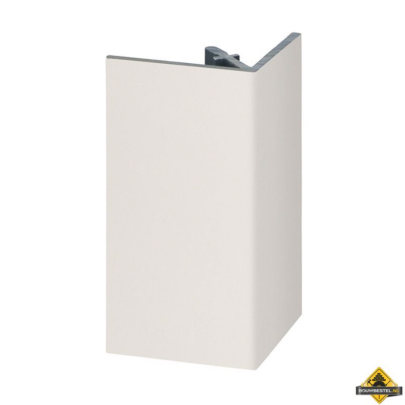 Uitwendig rechthoekprofiel Keralit 46x46mm Snowwhite - Pure (bestelnr. 2812)