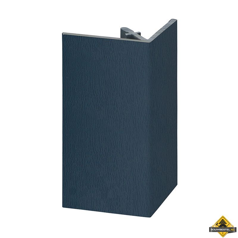Uitwendig rechthoekprofiel Keralit 46x46mm Staalblauw - Classic (bestelnr. 2812)