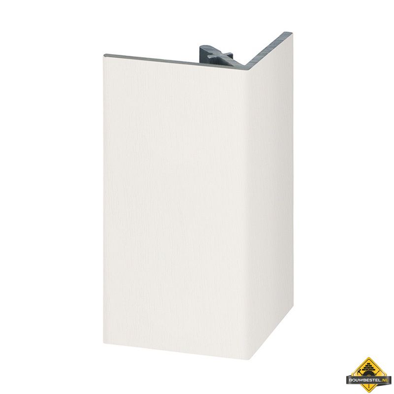 Uitwendig rechthoekprofiel Keralit 46x46mm Wit - Classic (bestelnr. 2812)