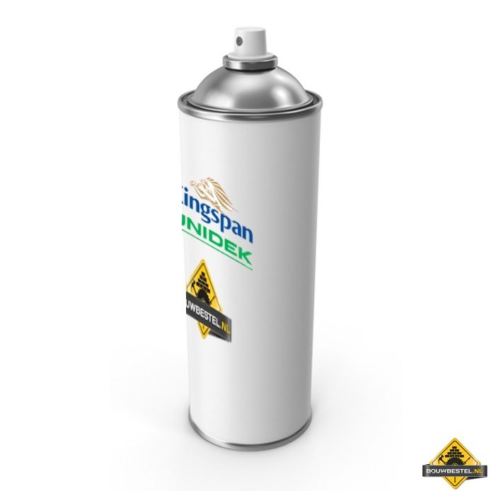 Unidek toebehoren: Reparatielak wit | 400 ml spuitbus