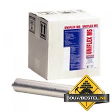 Uniflex MS Lijm - kit ( hechting aan diverse (vochtige) ondergronden) 1 doos 12 worsten a 600 ml