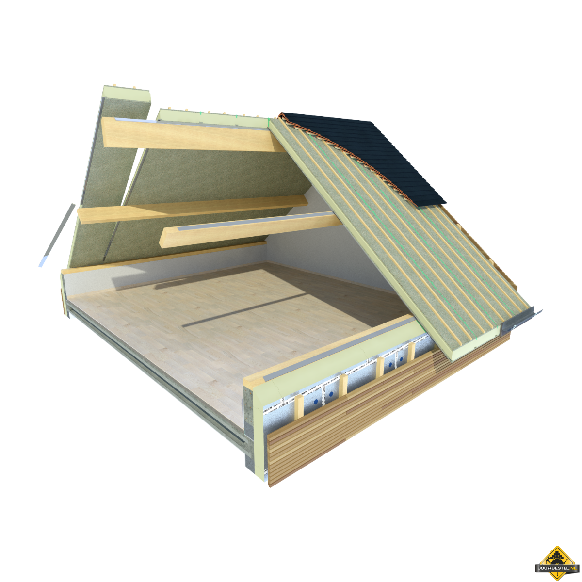 Usystem Roof SW Easy Airtight Dakplaat - Per m2