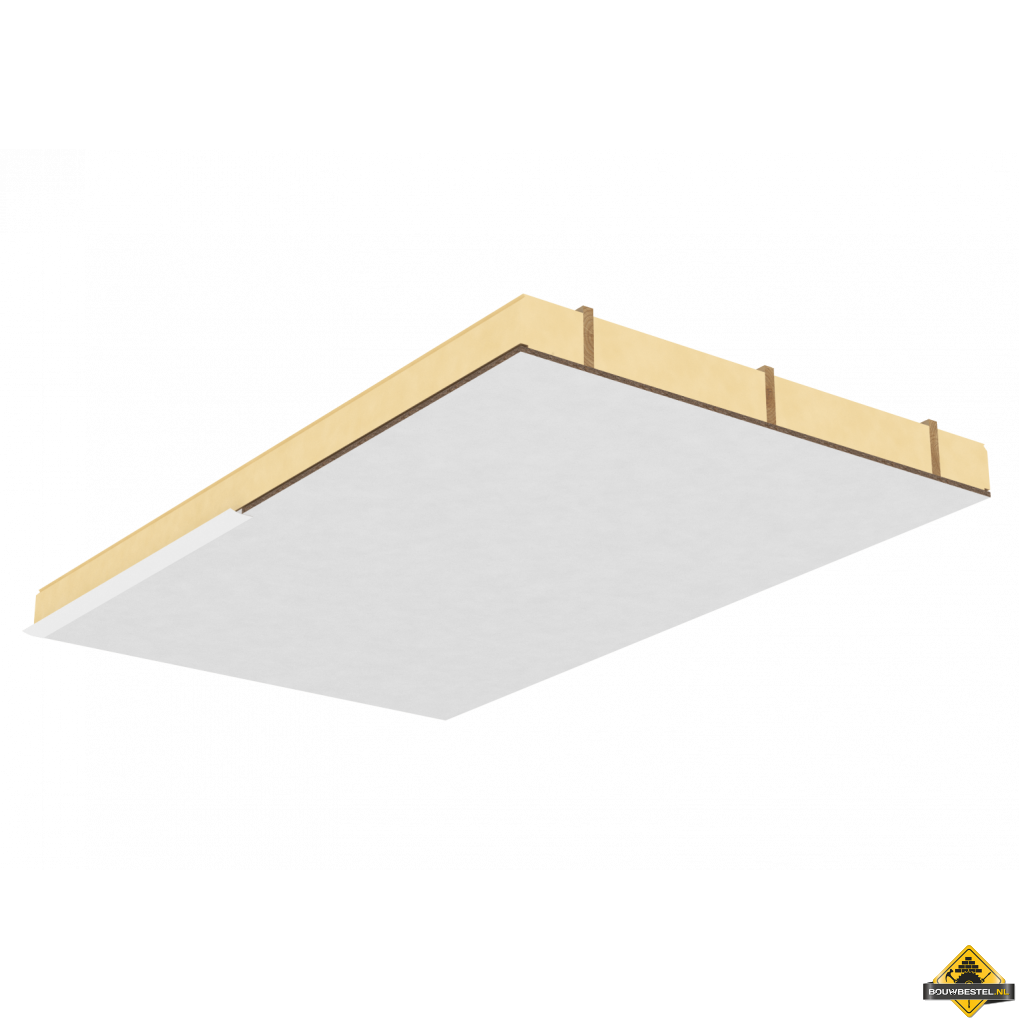 Usystem Roof OS Dakplaat - Rc 3 - Dikte 142mm - Kleur CB White 12 - Per M2