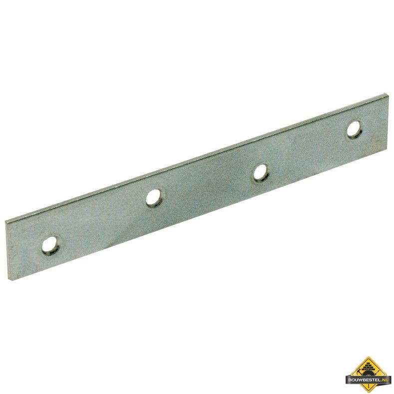Verbindingsplaat 135X20X2mm Gegalvaniseerd - 10 stuks