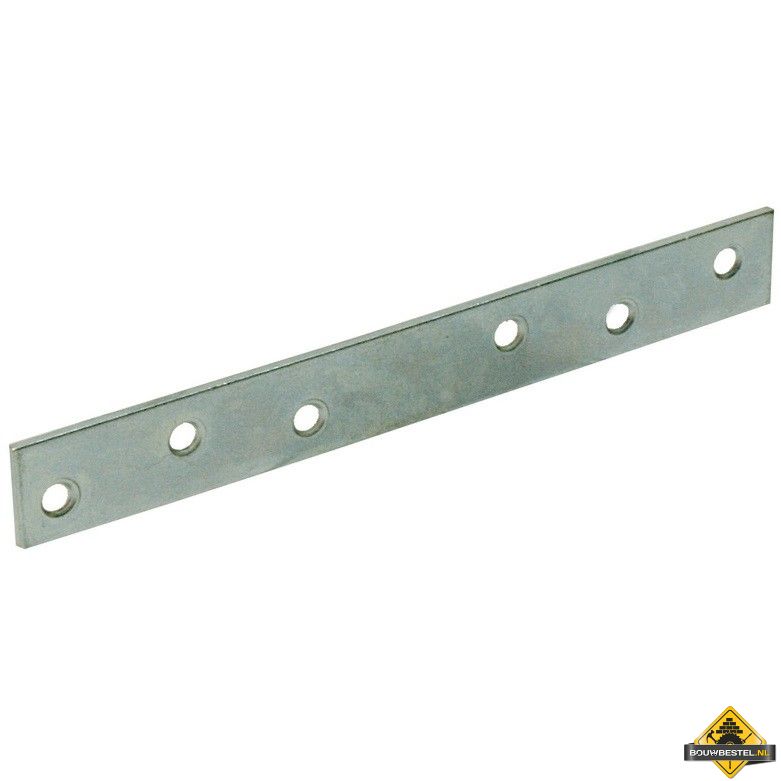 Verbindingsplaat 200X20X2mm Gegalvaniseerd - 10 stuks
