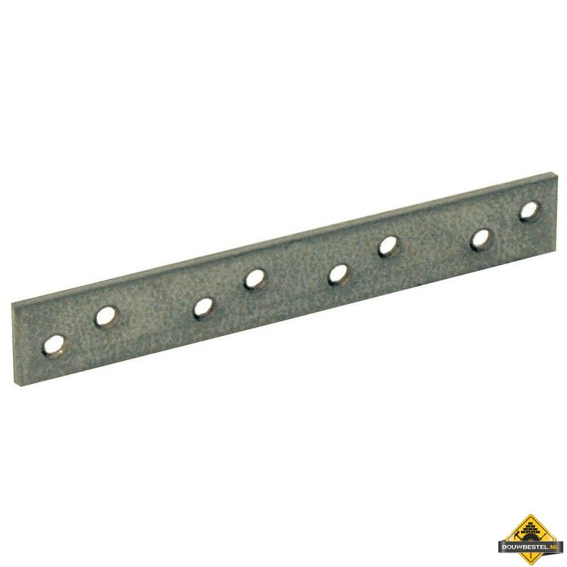 Verbindingsplaat 95X15X2mm Gegalvaniseerd - 10 stuks
