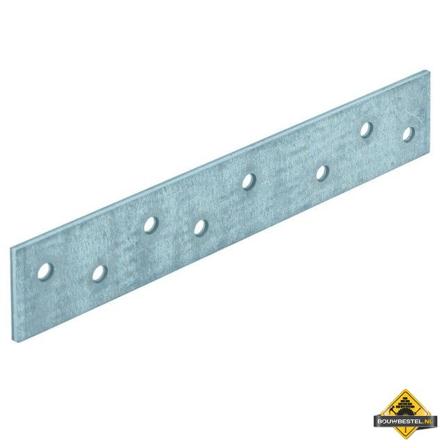 Verbindingsplaat 200X36X4mm Sendzimir verzinkt - 10 stuks