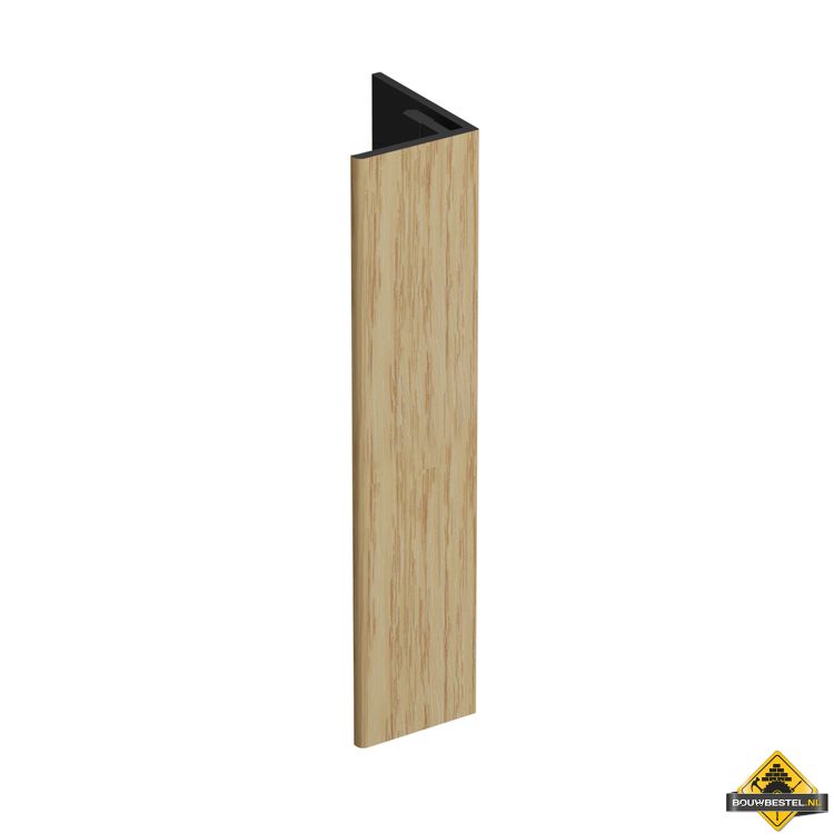 Verlengd eindprofiel 17x44mm Keralit Licht eiken - Classic (bestelnr. 2811)