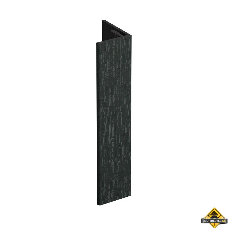 Verlengd eindprofiel 17x44mm Keralit Monumentengroen - Classic (bestelnr. 2811)