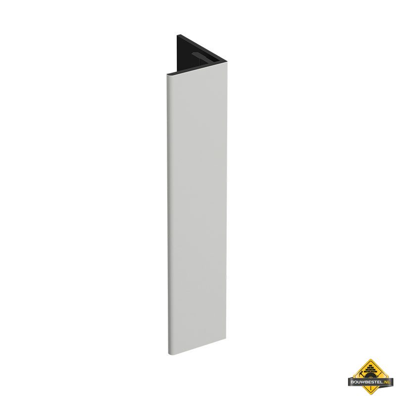 Verlengd eindprofiel 17x44mm Keralit Wit - Classic (bestelnr. 2811)