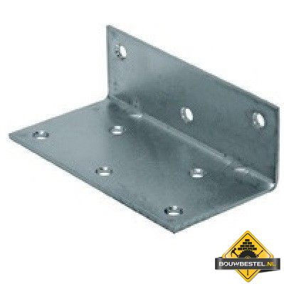 Versterkingshoek 60X40mm 115X2.5 Sendzimir verzinkt - per stuk