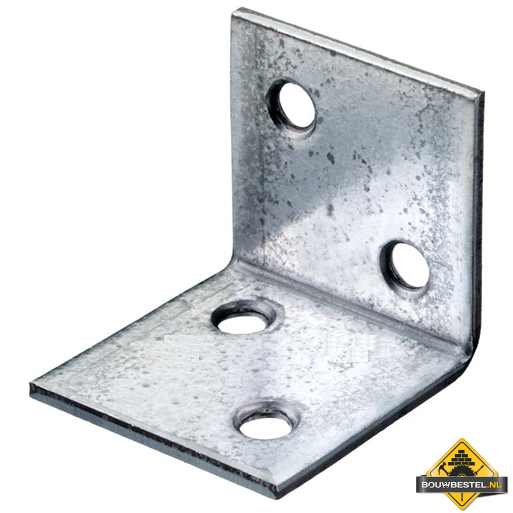 Versterkingshoek 30X30mm 28X2 Sendzimir verzinkt - per stuk