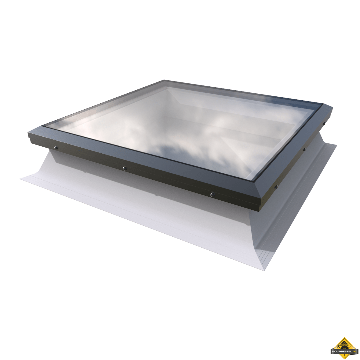 Plat dakraam | Vlakglasraam 60x60cm (TIJDELIJK NIET LEVERBAAR)