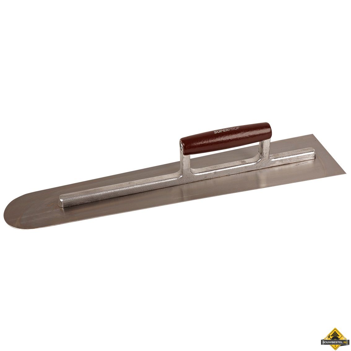 Vloerspaan 500x110 mm lange ang rond. dikte 1.2mm