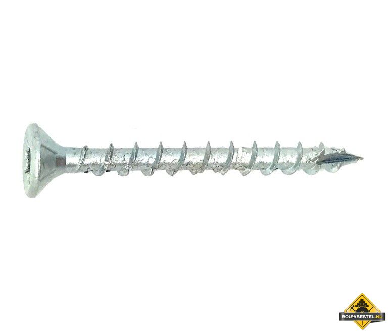 Woodies schroef 4x50mm verzinkt t20 voldraad doos 200 stuks