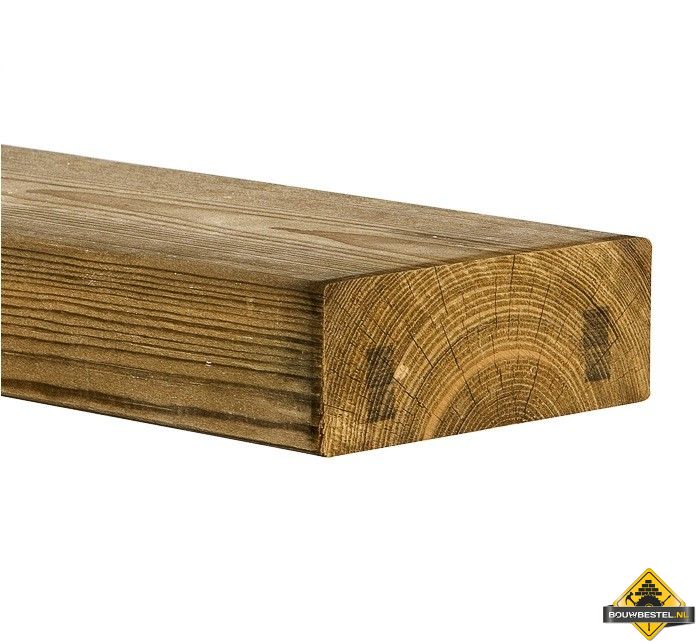 Vuren C Geschaafd & Geimpregneerd 75x175x4800mm (nettomaat 70x170mm)