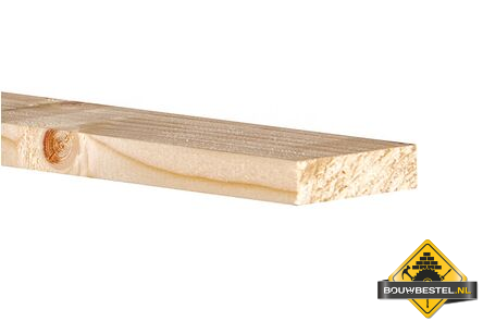 Vuren geschaafd 12x115 mm 270 cm