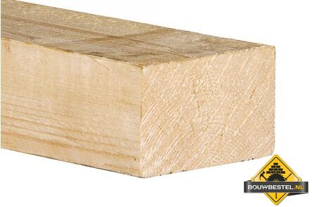 Vuren C Geschaafd - 100x100mm (330cm)