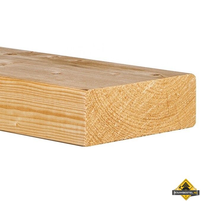 Vuren C Geschaafd - 75x200mm (nettomaat 70x195mm)