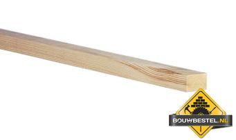 Vuren C Geschaafd - 32x50mm (nettomaat 28x45mm) (300cm)