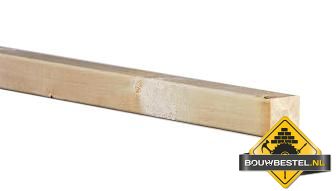 Vuren C Geschaafd - 50x50mm (nettomaat 44x44mm) (480cm)