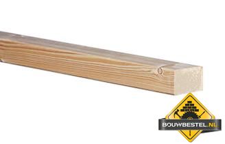 Vuren C Geschaafd - 50x75mm (nettomaat 44x70mm) (450cm)