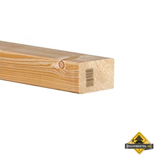 Vuren C Geschaafd - 50x75 mm (nettomaat 44x70 mm)