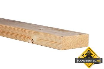 Vuren C Geschaafd - 75x200mm (nettomaat 70x195mm) (510cm)